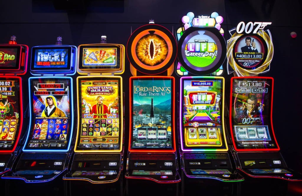 It’s hard to tell whether or not you’ve got a lucky slot machine.