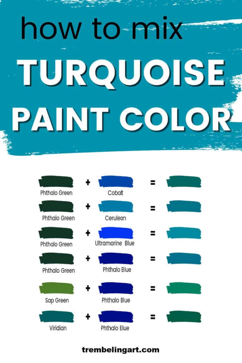 Creating Teal Paint: How To Make Teal Paint At Home